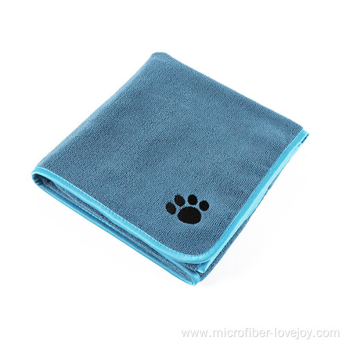 OEM Drying Pet Towel Dog Hair Cleaning Towels